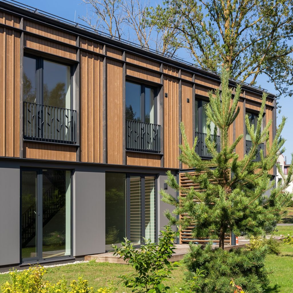 Mežaparka Village - 3. ēka "Priede" (Čiekuru iela 1A) - Sublokuoti namai - statybų nuotraukos