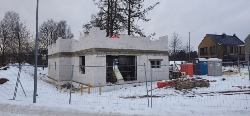 Jaunā Mežaparka iela 48 (Jaunā Mežaparka iela 48) - Row housing - construction photos