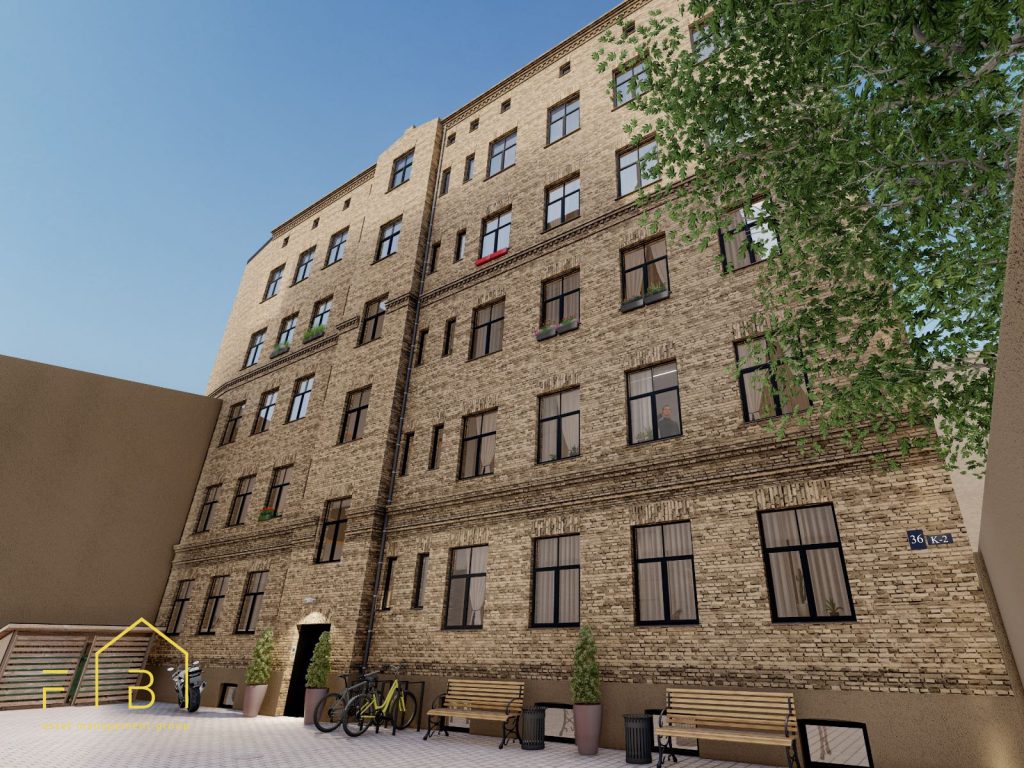 Lāčplēša 36 K-2 (Lāčplēša iela 36 K-2) - Daugiabutis - vizualizacija