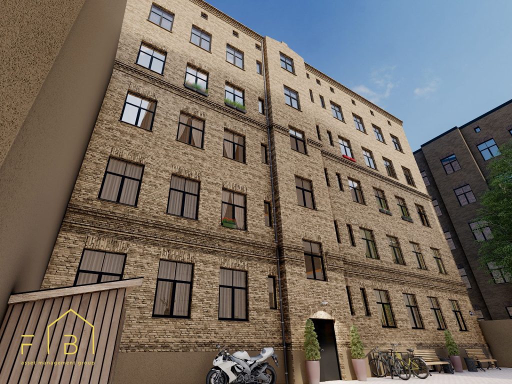 Lāčplēša 36 K-2 (Lāčplēša iela 36 K-2) - Daugiabutis - vizualizacija