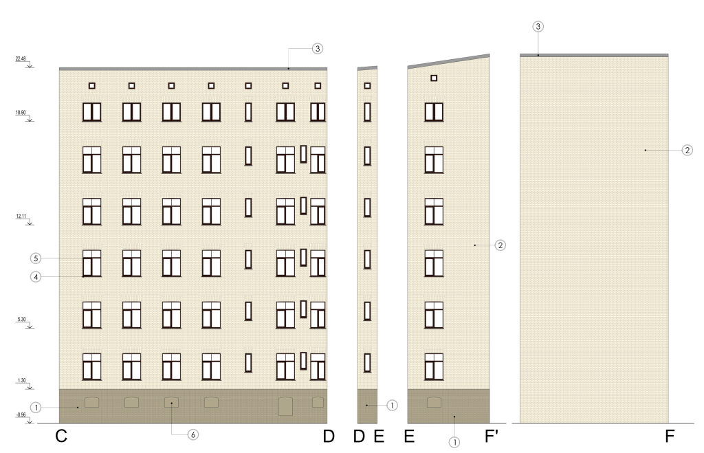 Lāčplēša 36 K-2 (Lāčplēša iela 36 K-2) - Daugiabutis - vizualizacija