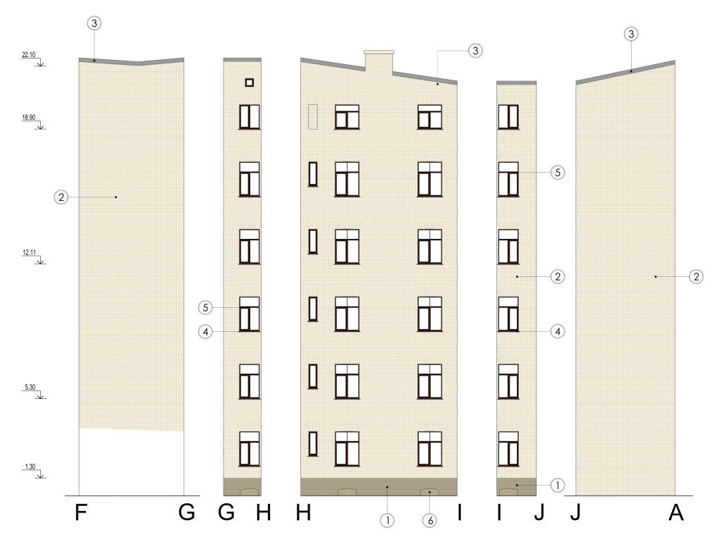 Lāčplēša 36 K-2 (Lāčplēša iela 36 K-2) - Daugiabutis - vizualizacija