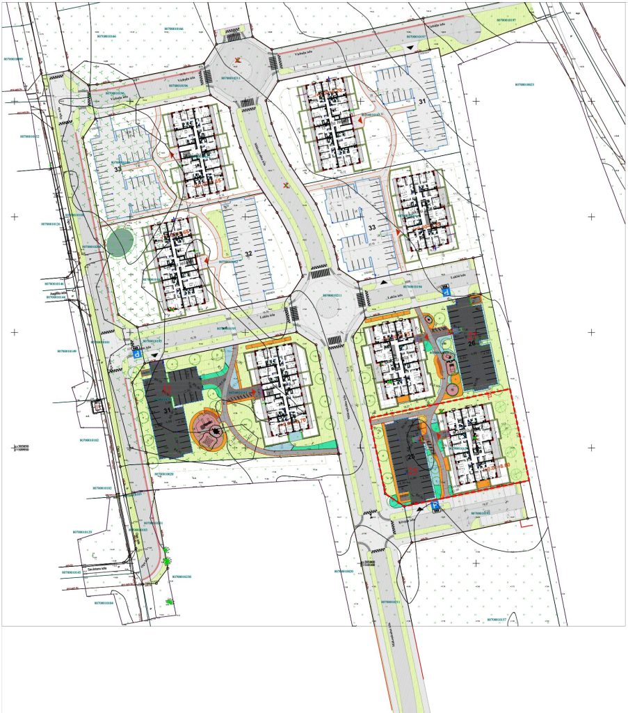 Mākoņkalns - Ķērpju iela 2 (Ķērpju iela 2) - Multi apartment - visualization