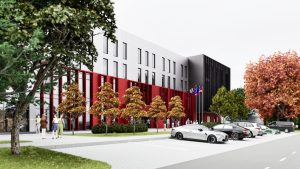 Valsts ugunsdzēsības un glābšanas dienesta Ugunsdrošības un civilās aizsardzības koledžas mācību komplekss (Krustpils iela 10) - Higher education