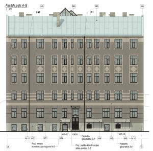 Donberga kvartāls - Ģertrūdes iela 60 - Pagalma māja (Ģertrūdes iela 60) - Daugiabutis