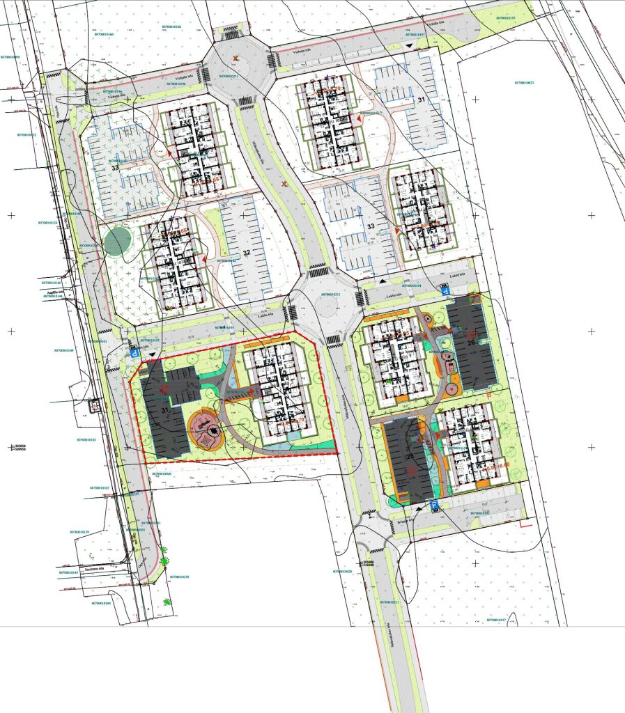 Mākoņkalns - Lakšu iela 3 (Lakšu iela 3) - Multi apartment - visualization