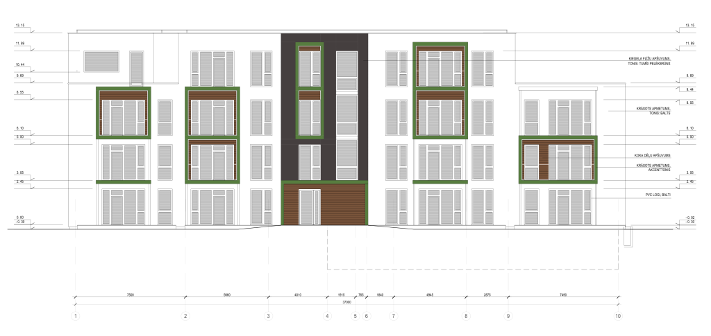 Mākoņkalns - Lakšu iela 4 (Lakšu iela 4) - Multi apartment - visualization