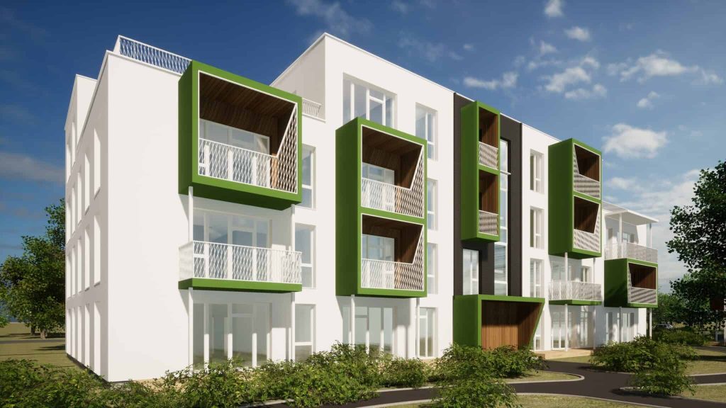 Mākoņkalns - Lakšu iela 4 (Lakšu iela 4) - Multi apartment - visualization