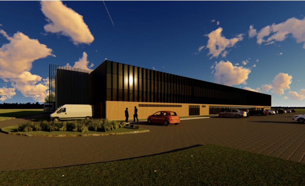 Lapų g. 31 (Lapų g. 31) - Sandėlys / Platinimo centras - vizualizacija