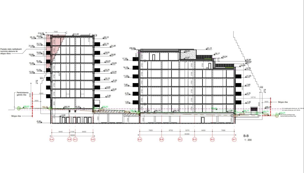 REWO\Leičiai III etapas (Perkūnkiemio g. 32) - Daudzdzīvokļu nams, Sporta būve - vizualizācija