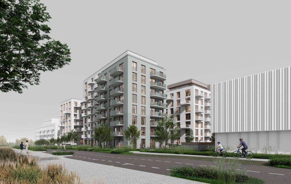 Leičių kvartalas 2 kvartalas (Perkūnkiemio g. 32) - Multi apartment - visualization