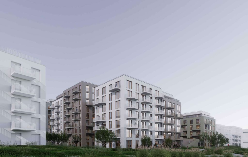 Leičių kvartalas 2 kvartalas (Perkūnkiemio g. 32) - Multi apartment - visualization