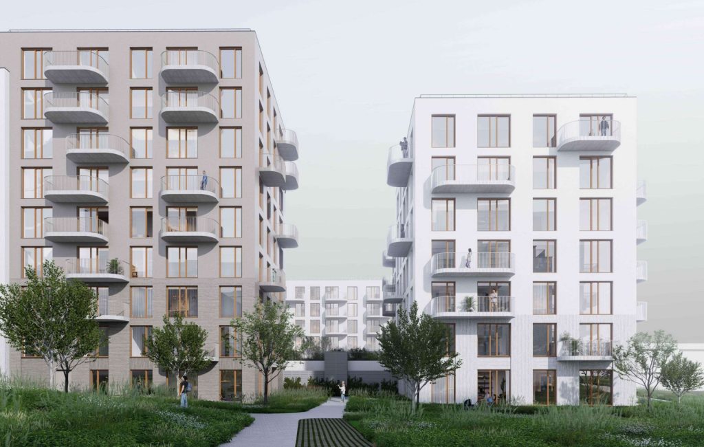 Leičių kvartalas 2 kvartalas (Perkūnkiemio g. 32) - Multi apartment - visualization