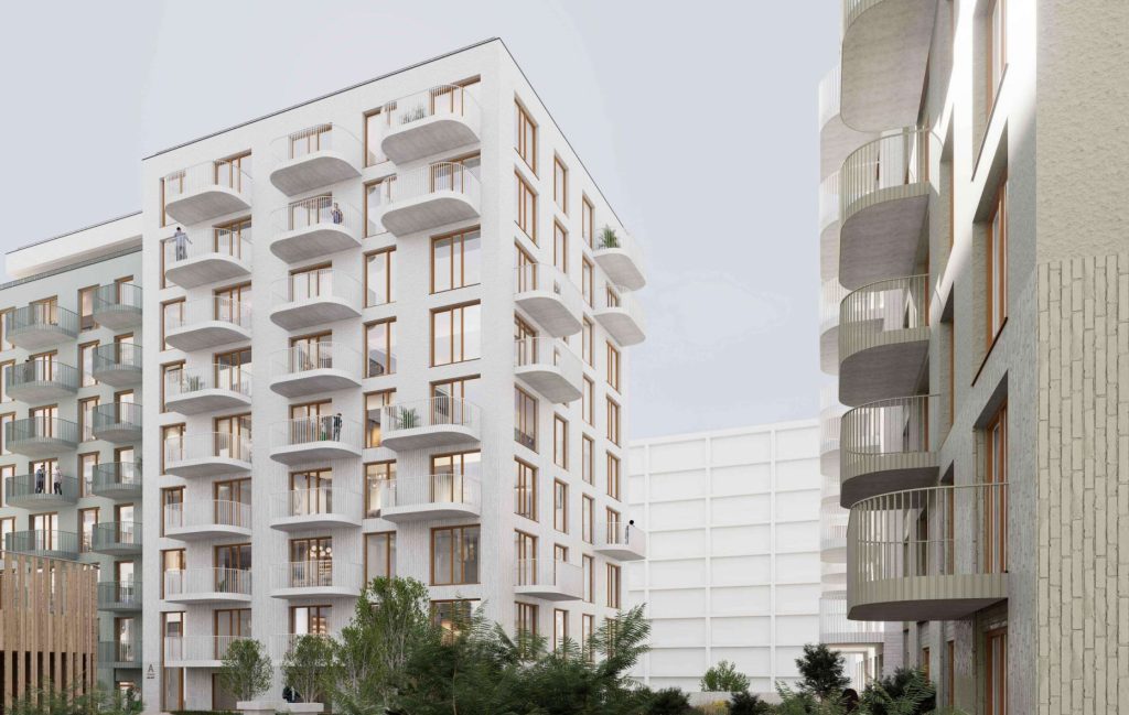 Leičių kvartalas 2 kvartalas (Perkūnkiemio g. 32) - Multi apartment - visualization