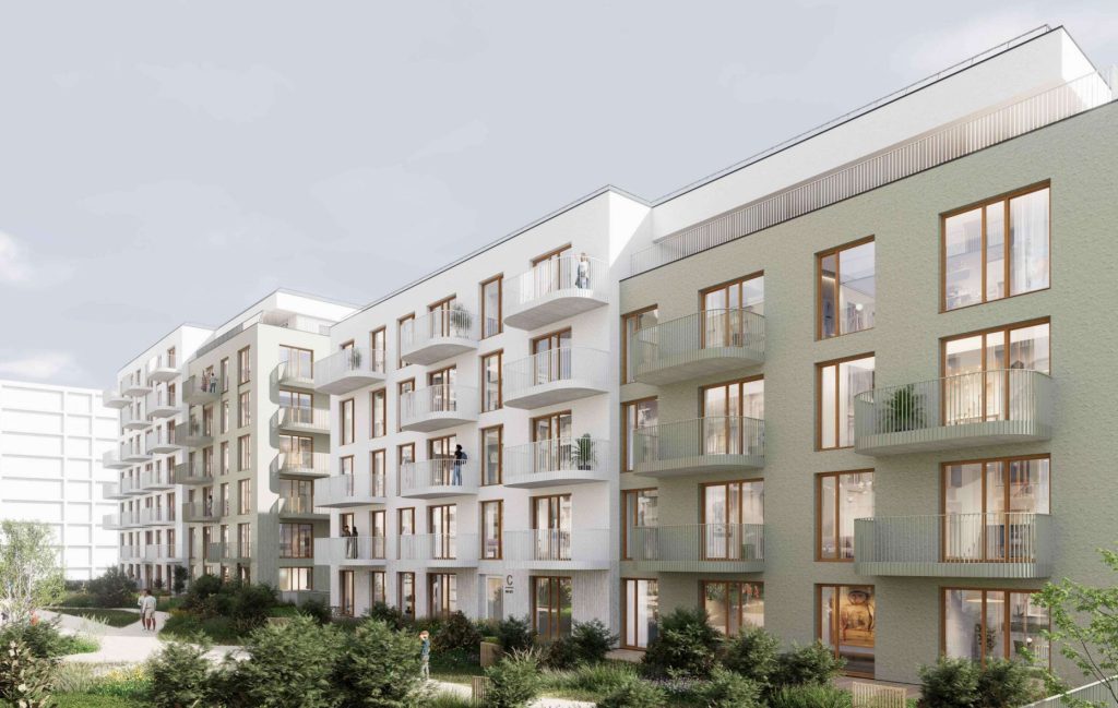 Leičių kvartalas 2 kvartalas (Perkūnkiemio g. 32) - Multi apartment - visualization