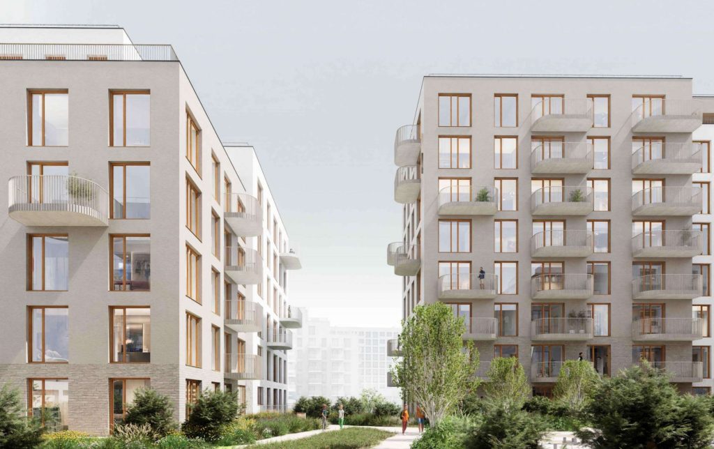 Leičių kvartalas 2 kvartalas (Perkūnkiemio g. 32) - Multi apartment - visualization