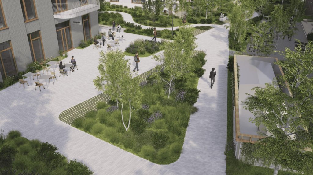 Leičių kvartalas 2 kvartalas (Perkūnkiemio g. 32) - Multi apartment - visualization