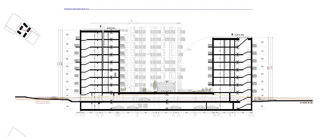 Leičių kvartalas 2 kvartalas (Perkūnkiemio g. 32) - Multi apartment - visualization