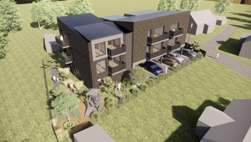 Liepojos g. 15 (Liepojos g. 15) - Daudzdzīvokļu nams - vizualizācija