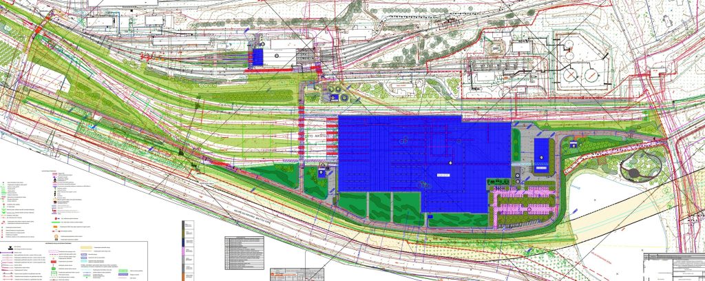 Lokomotyvų remonto ir gamybos depas Vaidotuose (Kirtimų g. 46) - Citas rūpnieciskās, Dzelzceļš, Servisa termināls - vizualizācija