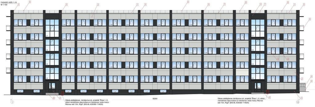 Rēznas iela 10A (Rēznas iela 10A) - Daudzdzīvokļu nams - vizualizācija