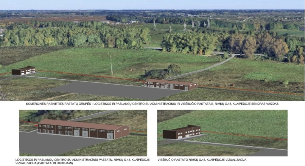 Rimkų g. 48 (Rimkų g. 48) - Administratīvā ēka, Viesnīca, Noliktava / Izplatīšanas centrs - vizualizācija