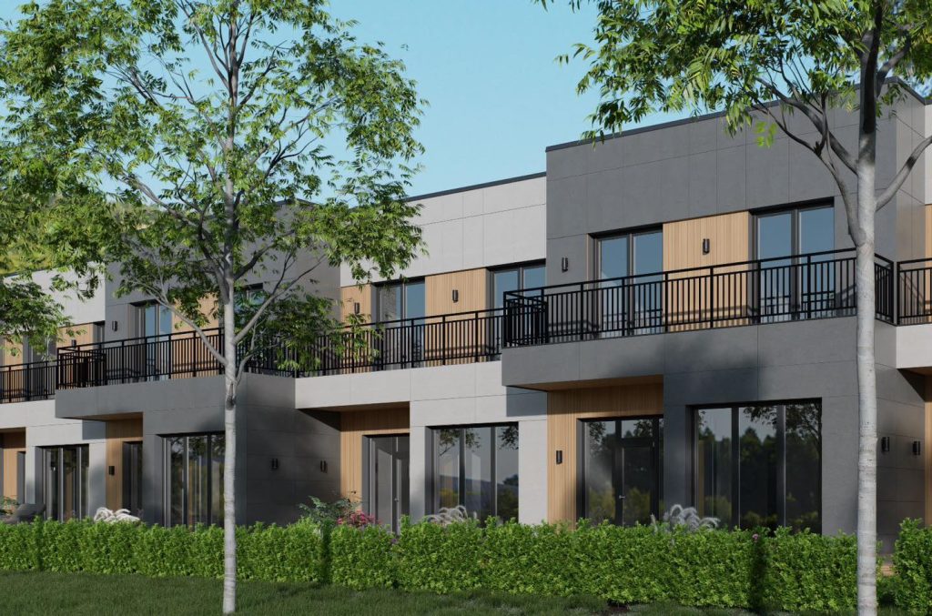 Rītausmas iela 1 (Rītausmas iela 1) - Row housing - visualization