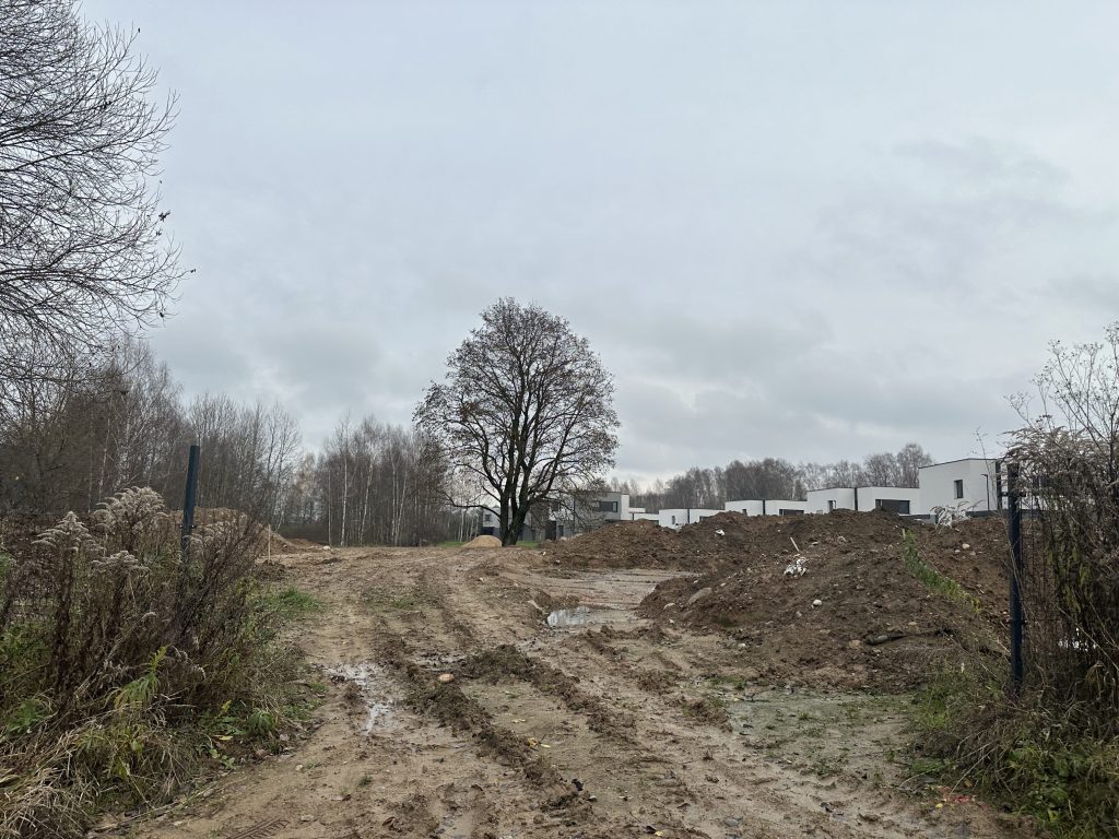 Pupojų parkas 3 etapas (namai 10 - 15) (Skaisterių g. 21, 23, 25, 27) - Row housing - construction photos