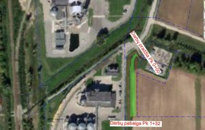 Stovėjimo aikštelė Kretainio g. vizualizacija