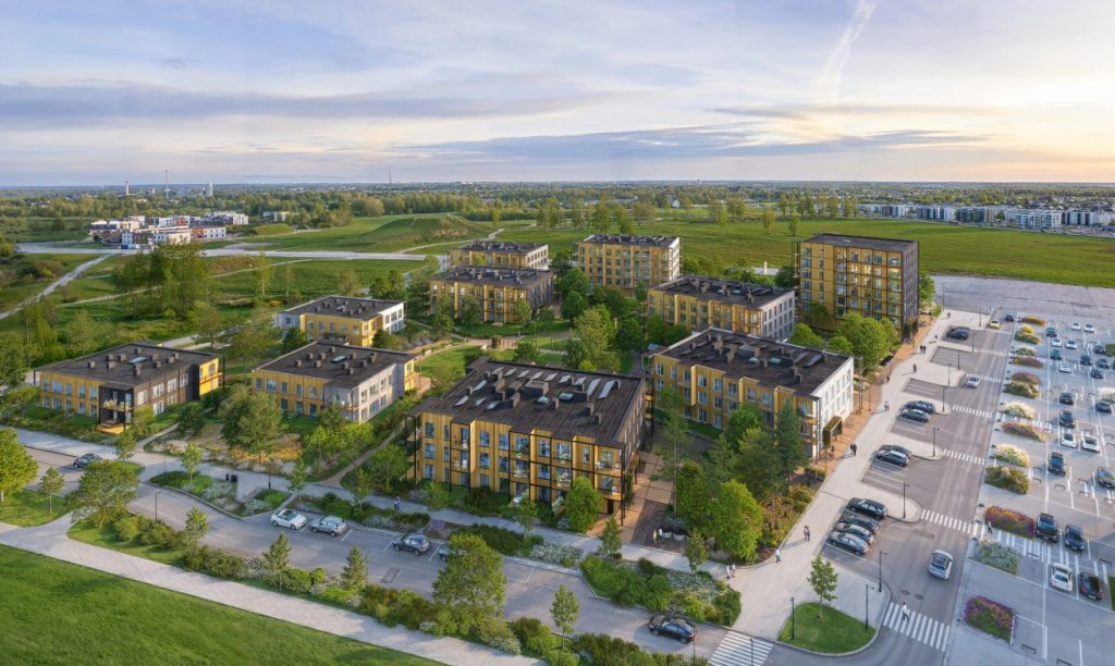 Aviaatori Kodud (Piloodi 5) (Piloodi 5) - Multi apartment - visualization