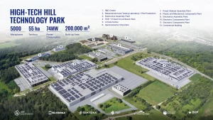 Teltonika High Tech Hill 7 etapas (duomenų centras) vizualizacija