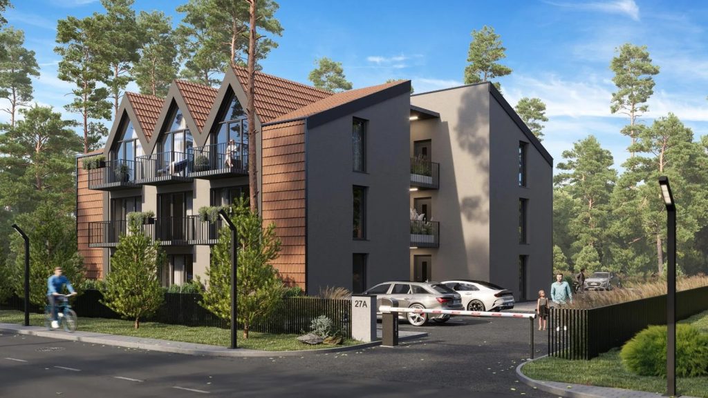 Vaivos kasos 2 (Vaivorykštės g. 27A) - Daugiabutis - vizualizacija