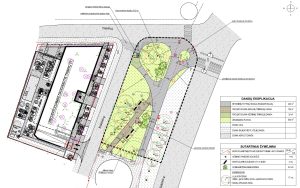 Viešoji erdvė ties Trimitų g. 11 visuaalne