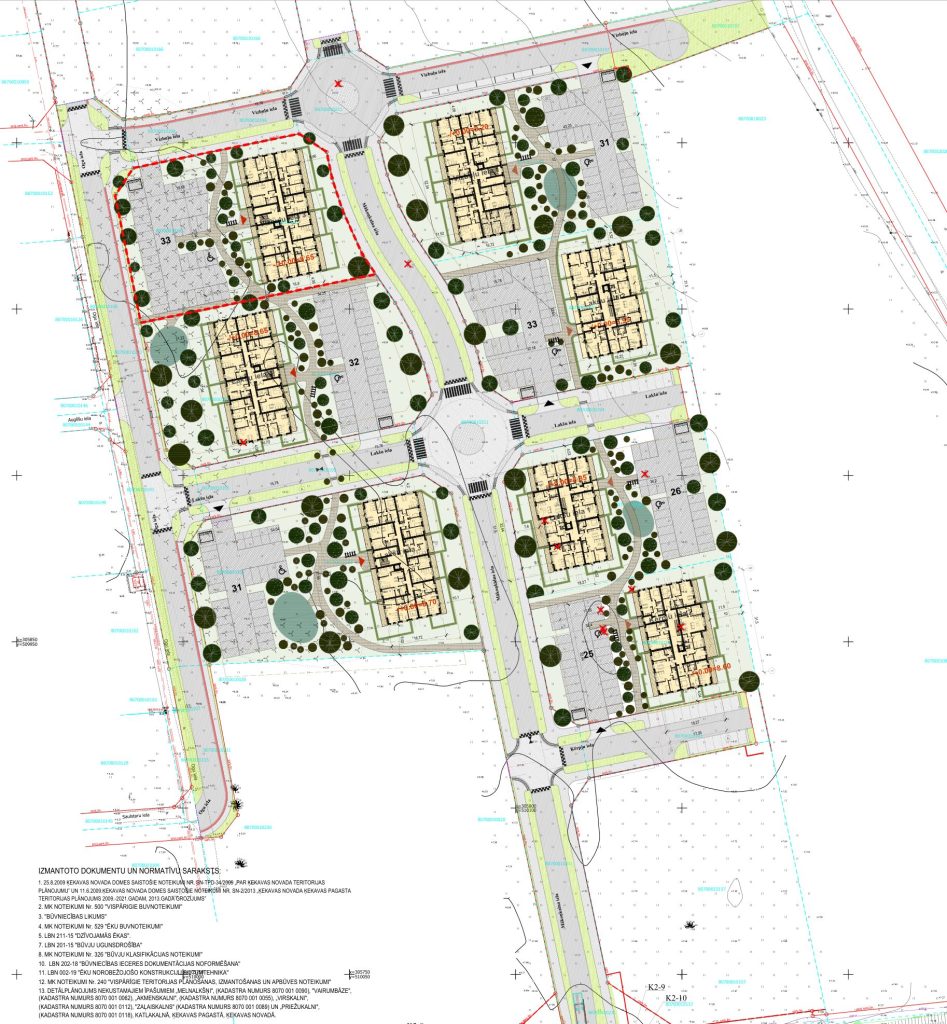 Mākoņkalns - Vizbuļu iela 3 (Vizbuļu iela 3) - Daugiabutis - vizualizacija