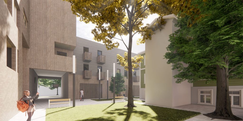 Zvaigžņu iela 1 (Zvaigžņu iela 1) - Multi apartment - visualization