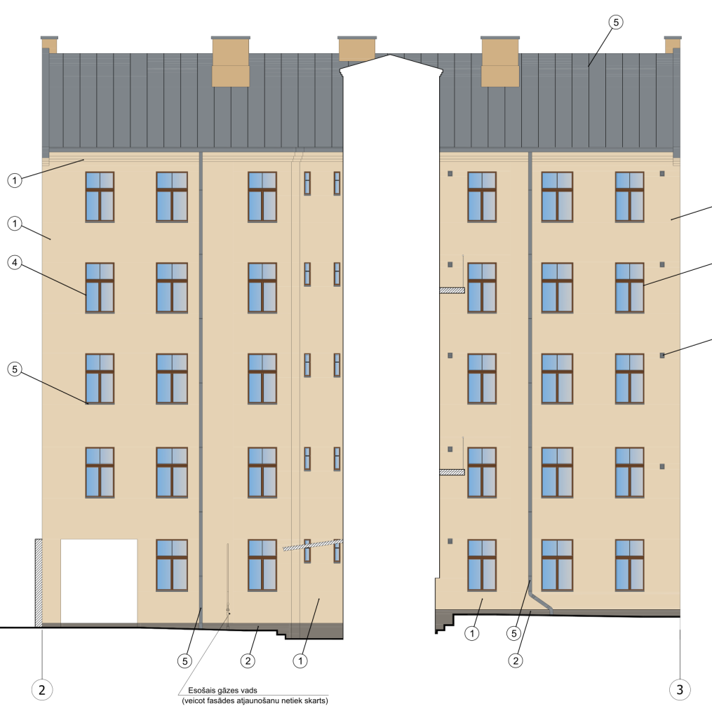 Zvaigžņu 21 (Zvaigžņu iela 21) - Korterelamu - visuaalne