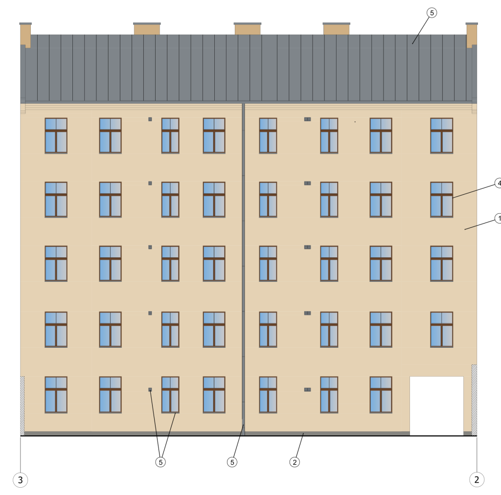 Zvaigžņu 21 (Zvaigžņu iela 21) - Korterelamu - visuaalne