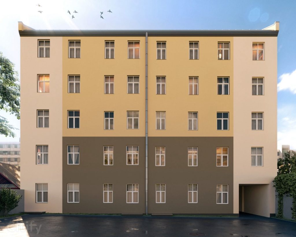 Zvaigžņu 21 (Zvaigžņu iela 21) - Korterelamu - visuaalne