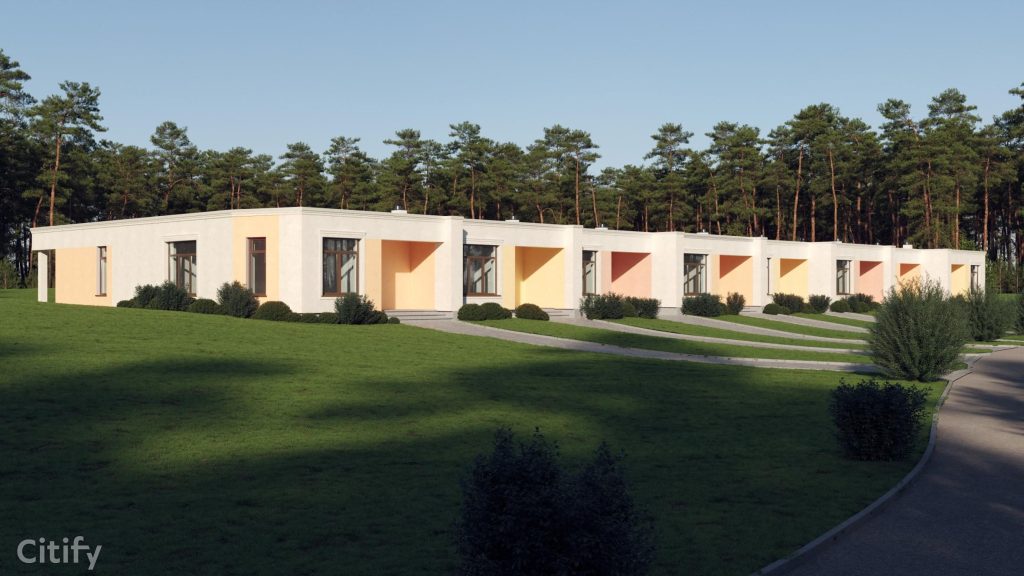 Abzas iela 10 (Abzas iela 10) - Row housing - visualization