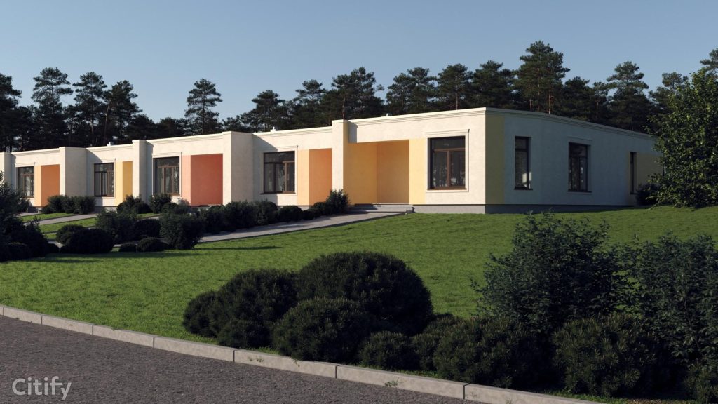 Abzas iela 10 (Abzas iela 10) - Row housing - visualization