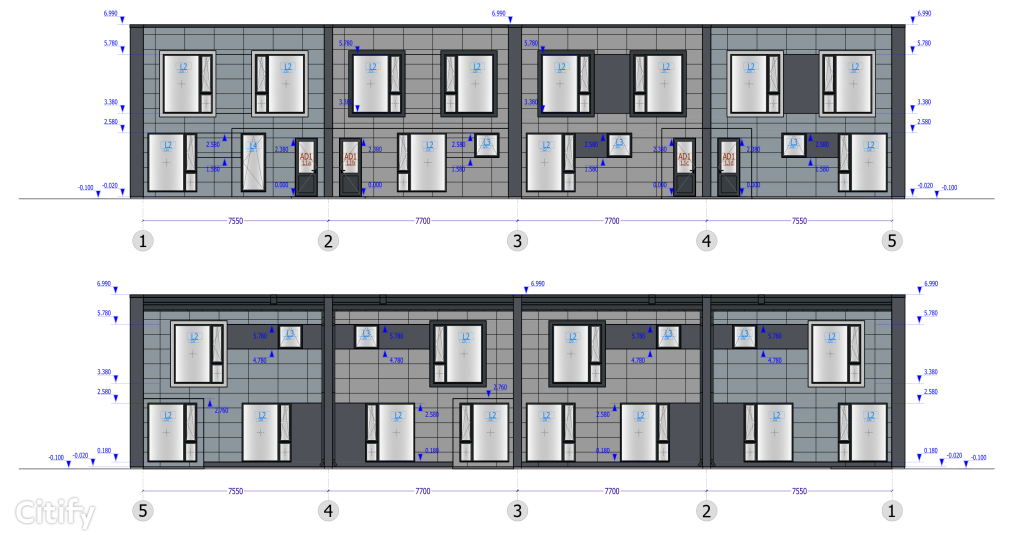 Bārbeles iela 1B (Bārbeles iela 1B) - Ridaelamu - visuaalne