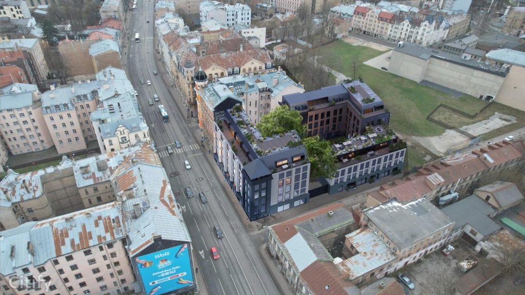 Brīvības iela 107 (Brīvības iela 107) - Multi apartment - visualization