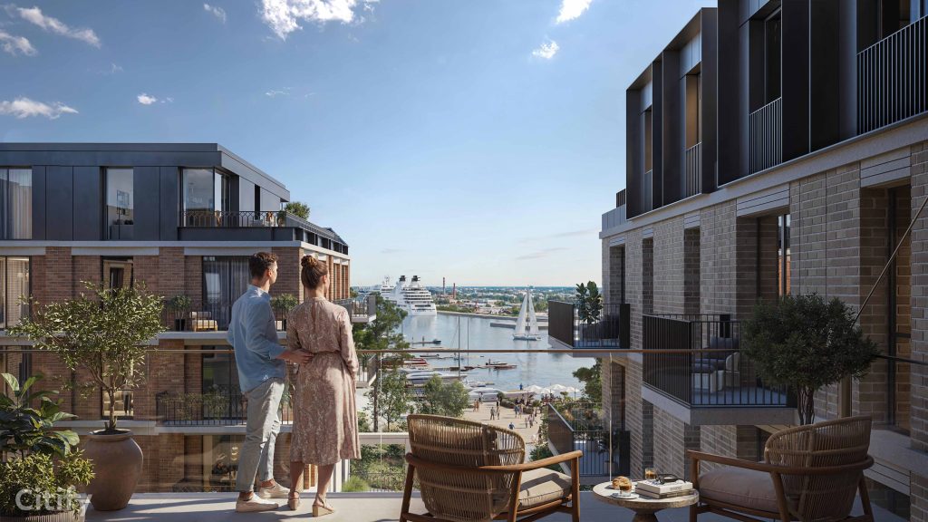 Riga Waterfront - "C2-02" ēka (Andrejostas iela 21) - Multi apartment - visualization