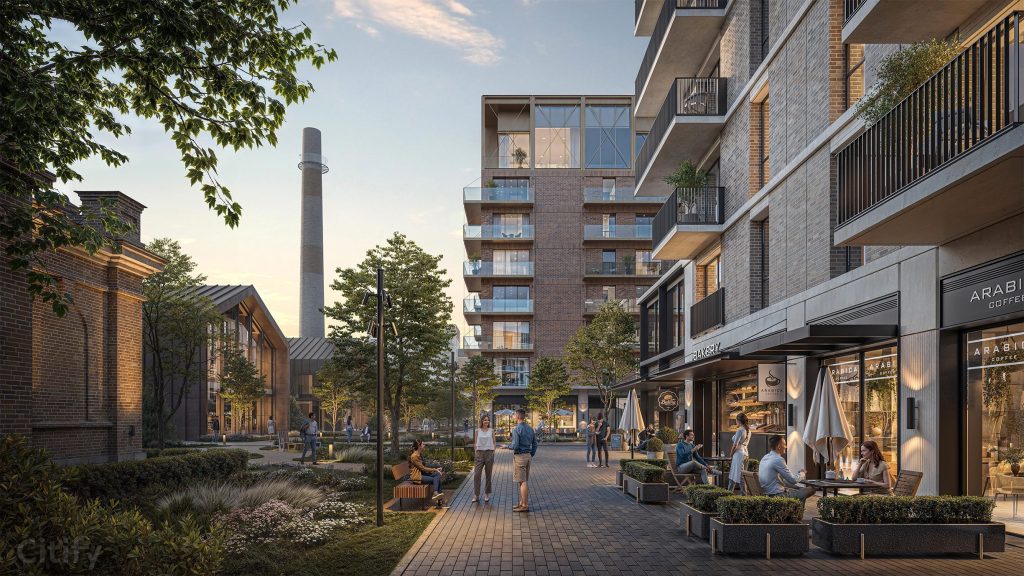 Riga Waterfront - Bayside Residences (Andrejostas iela 21) - Multi apartment - visualization