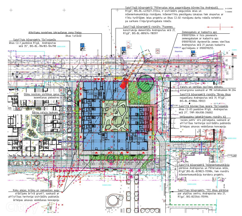 Riga Waterfront - Bayside Residences (Andrejostas iela 21) - Multi apartment - visualization