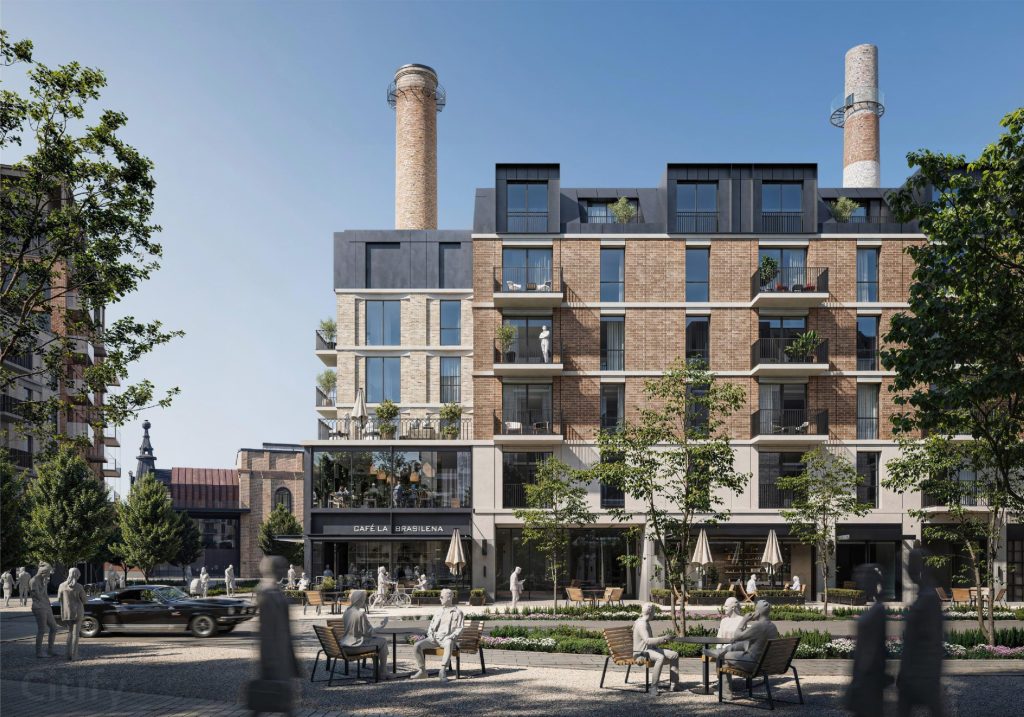 Riga Waterfront - "C2-05" ēka (Eksporta iela 3A) - Daugiabutis, Kita komercija - vizualizacija