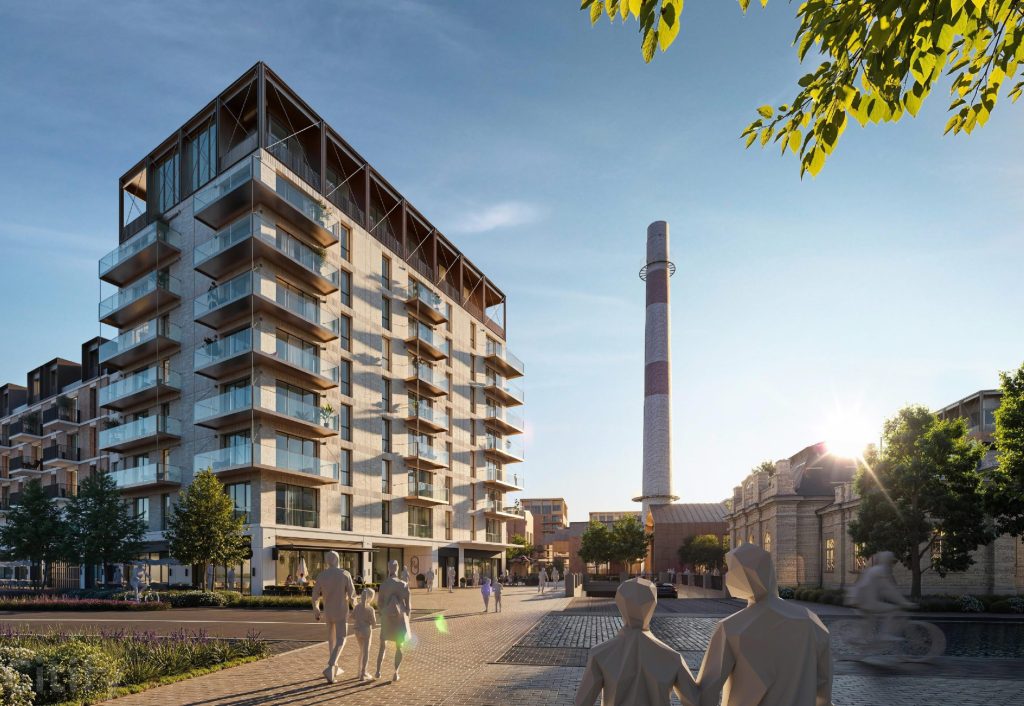 Riga Waterfront - "C2-05" ēka (Eksporta iela 3A) - Daugiabutis, Kita komercija - vizualizacija