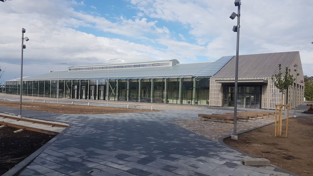 Hanzas Perons (Hanzas iela 16A) - Konferenču un izstāžu centrs, Kultūras centrs - būvdarbu attēli