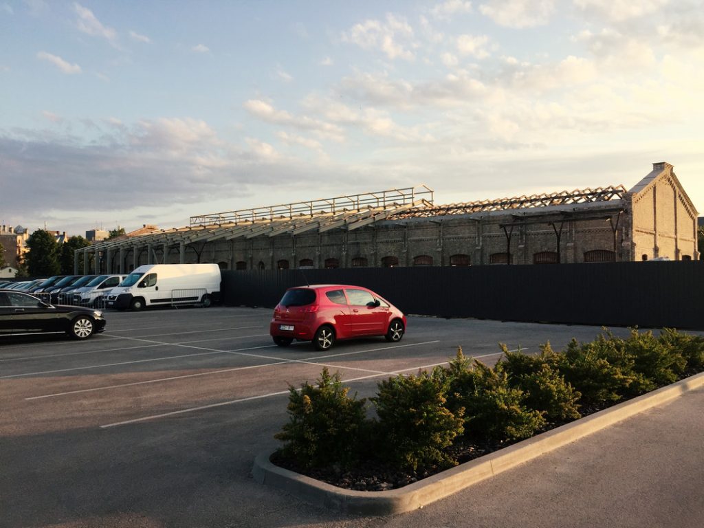 Hanzas Perons (Hanzas iela 16A) - Konferenču un izstāžu centrs, Kultūras centrs - būvdarbu attēli