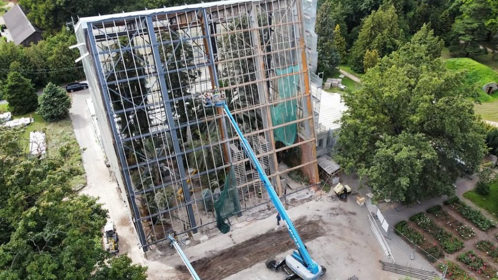 LU Botāniskā dārza palmu mājas atjaunošana (Kandavas iela 2) - Other cultural - construction photos